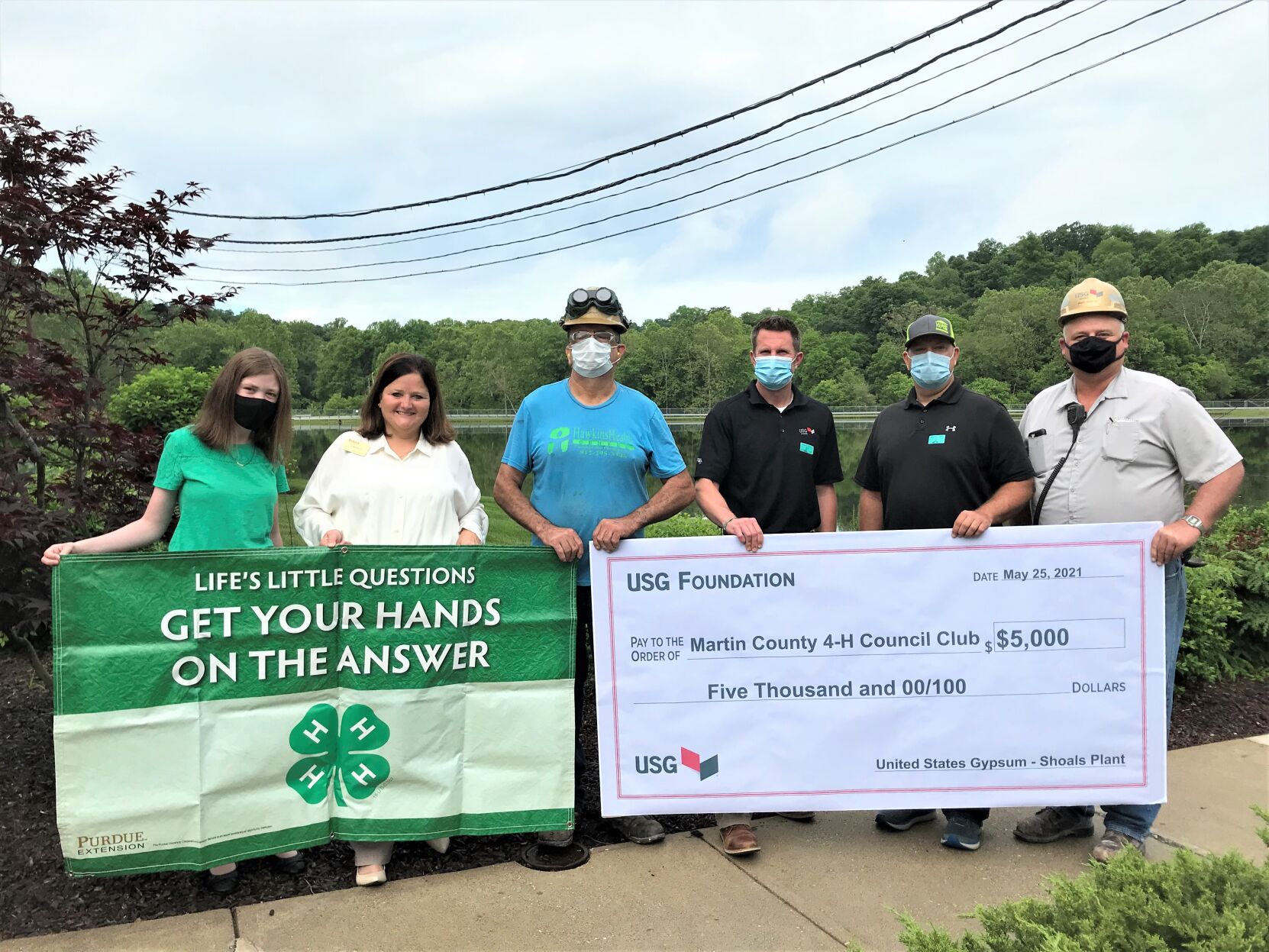 USG donates to Martin County 4-H